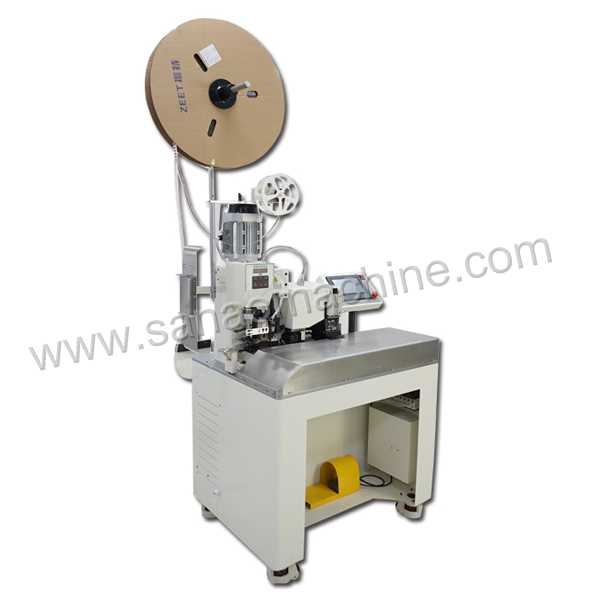 Automatic sheathed wire stripping terminal crimping machine for cable SA-J02