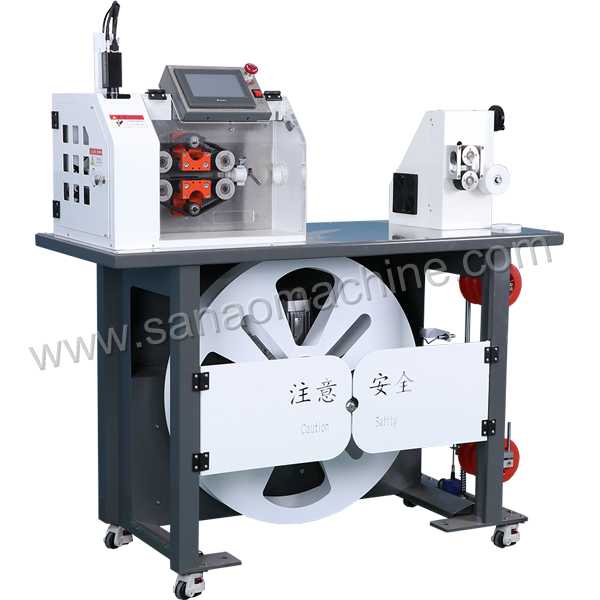  PA PP PE Flexible Corrugated Pipe cutting equipment SA-BWGT