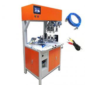 Automatic cable coil and bundling machine for O shape