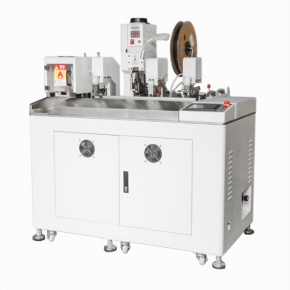 Automatic wire crimping Heat-shrink Tubing Inserting machine