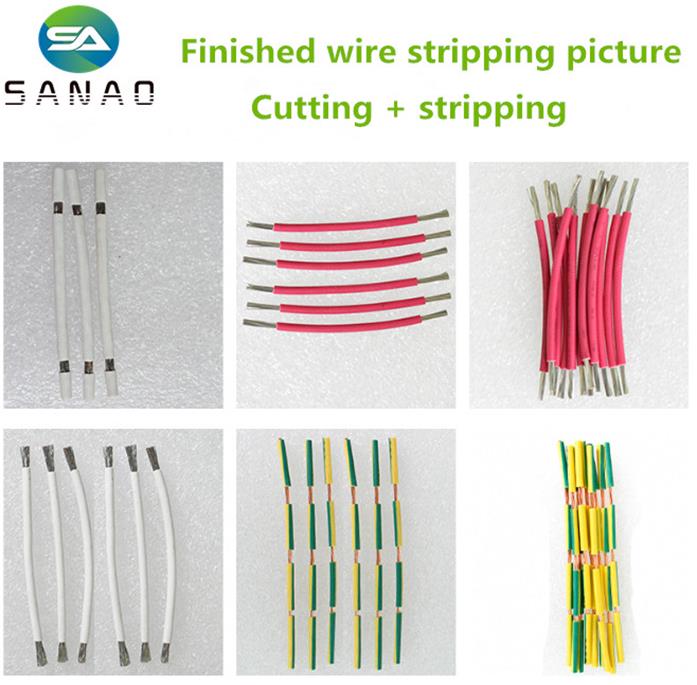 Automatic 1-16mm2 wire cutting stripping machine