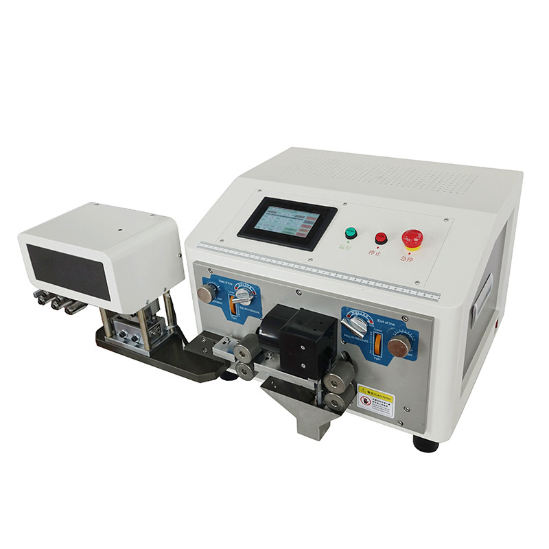 Cable cutting shop and stripping machine