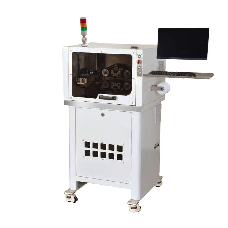 Highly-precise visual positioning Medical Corrugated Tube cutting machine 
