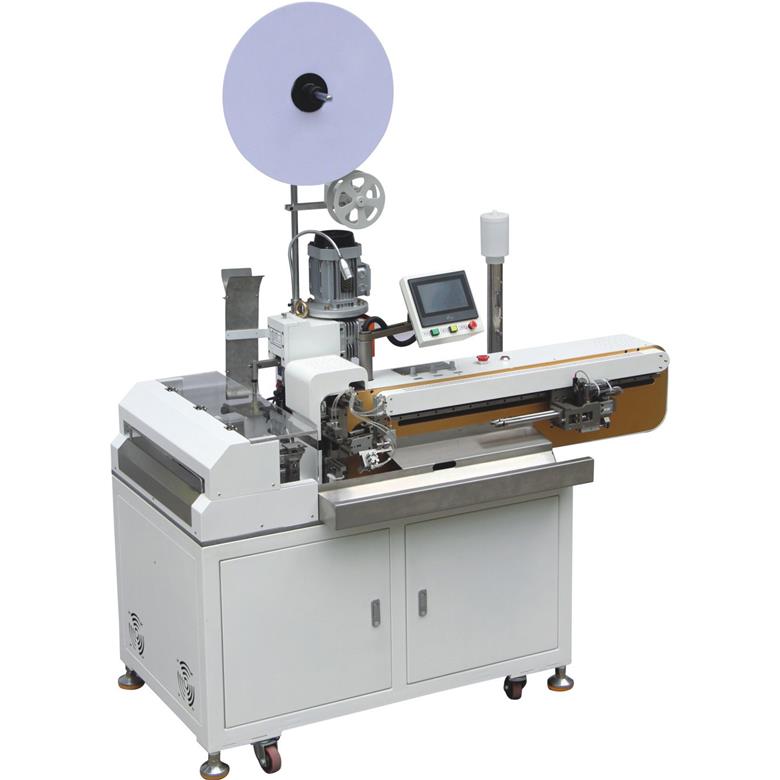 Full automatic 5 Wire cutting and striping twisting tinning terminal crimping machine