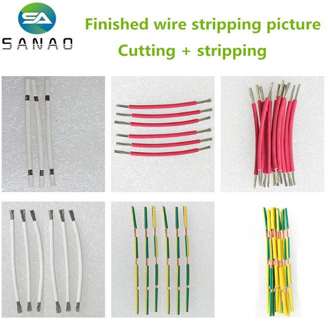0.2-10mm² Automatic BV single wire cutting and stripping equipment 