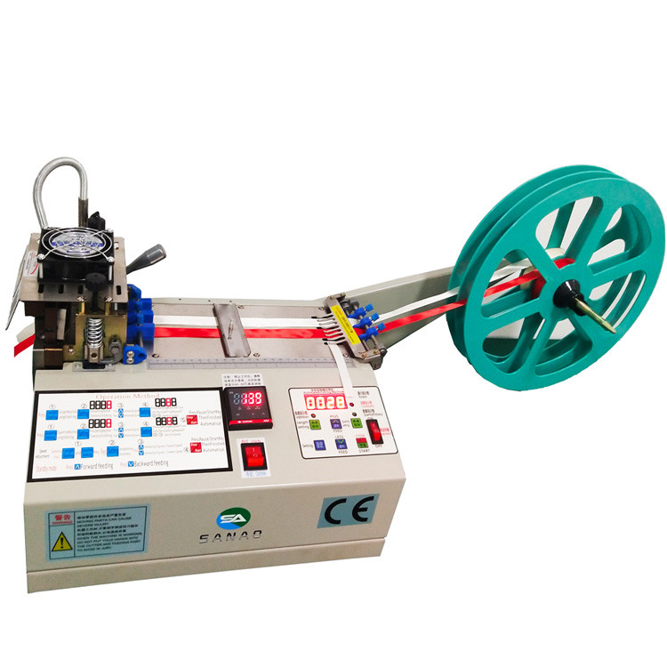 Hot and cold Automatic Ribbon cutting machine