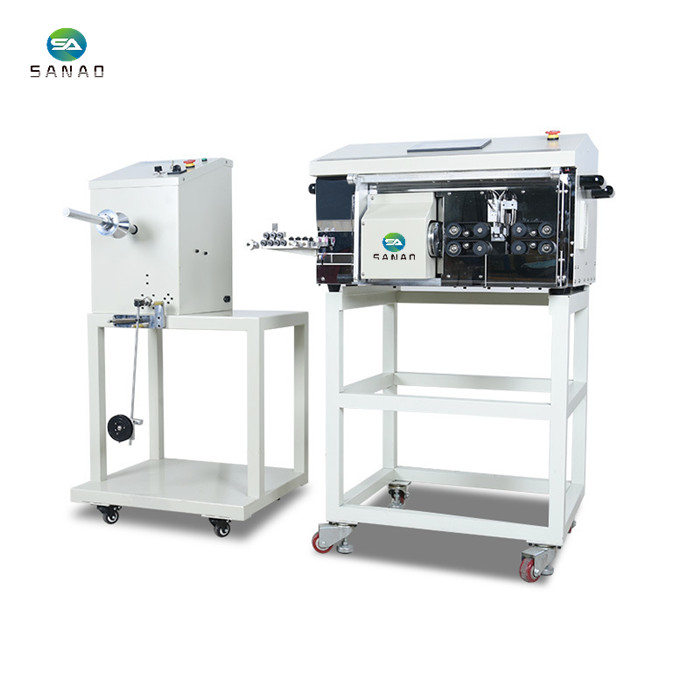 Fully-auto Coaxial Wire Cutting Stripping Machine