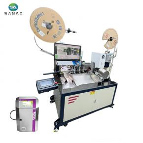 Servo Dual-Head Wire Crimping Machine with Inkjet Printer