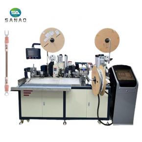 Automatic Short Wire Crimping and Shrink Tube Marking Inserting Machine
