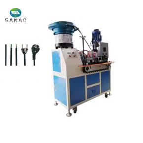 Automatic stripping and 2 Pin 3 Pin Plug Insert Crimping Machine