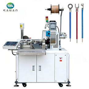 Automatic Single Wire Stripping Tinning Crimping Machine