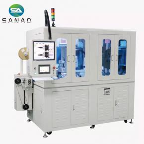 Automatic Coaxial Cable Double Sided Stripping and Crimping Machine